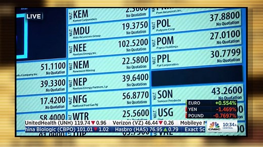 New York Stock Exchange Reopens After Tech Glitch