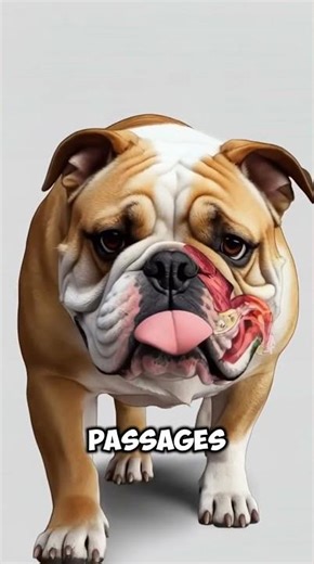 Inside a Bulldog’s Nose: Why They Snore 😴🐶