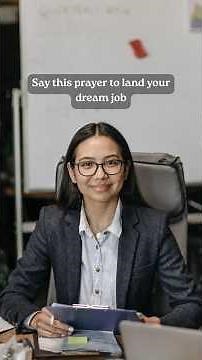 Powerful Morning Prayer to Find Your Dream Job | Trust God's #dailyprayer #dreamjob