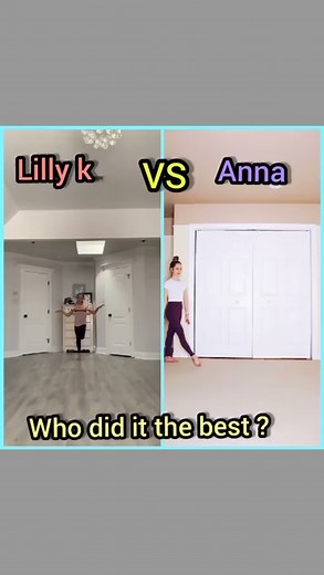 Lilly K vs Anna Mcnulty- Do I Have Your Attention Tiktok Trend #shorts