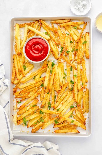 Parmesan Truffle Fries Recipe