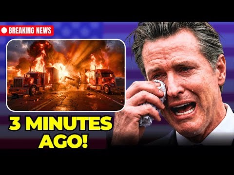 Governor PANICS as California Loses 70,000 Truckers Overnight