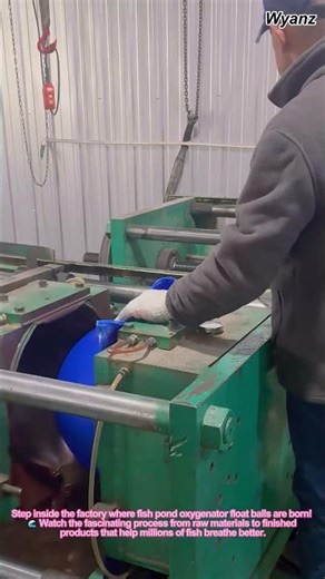 Amazing Fish Pond Oxygen Machine Ball Making Process - Satisfying Factory Production 🏭