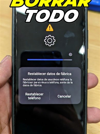 Cómo formatear de fábrica un teléfono Android