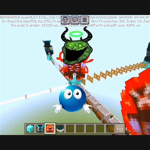 I Survived 1vs4 Mobs in Minecraft!