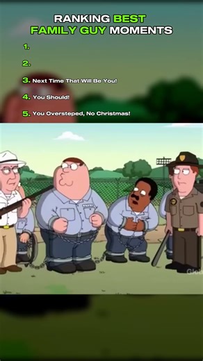 Top 5 Family Guy Moments You MUST Watch!