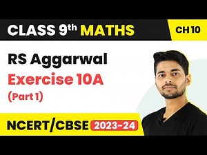 Quadrilateral Problems (Part 1: RS Aggarwal Exercise 10A) - Quadrilateral |Class 9 Maths