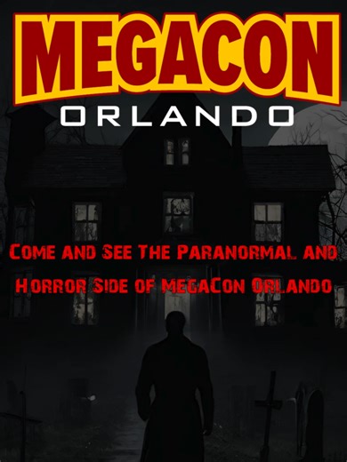 👻 Discover the Paranormal & Horror Side of MEGACON Orlando 📅 March 19th – 22nd Featuring: * Dr. Bill Slevin * Paranormal Existence Research Society (P.E.R.S.) * Phantasmagoria * Indie Horror Junkie Film Festival Join me Friday, Saturday, and Sunday as I host LIVE paranormal panels diving into real investigations, haunted locations, demonic cases, and behind-the-scenes experiences from television and my book Living Life Haunted. 📚 Stop by my booth for autographs, signed books, and a fully inte