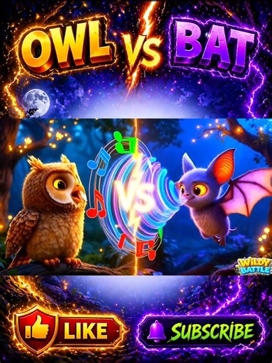 The Bat's SONIC SCREAM! 🔊😱 Who wins this fight?