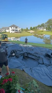 Another pond project completed! What do you think?! 😍#pond #waterfall #build #construction #reveal #water #outdoors #backyard #inspiration | Team Aquascape