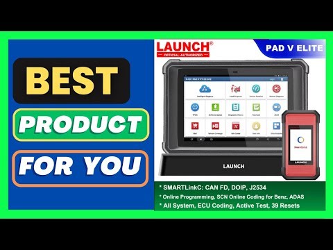 LAUNCH X431 PAD V Elite 10.1 inch CAR Diagnostic