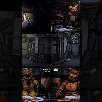 Repaired Withered & Nightmare Animatronics Jumpscares (FNaF)