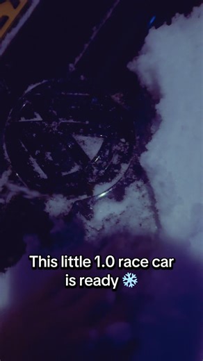 VW Winter Driving Fun with Summer Tires