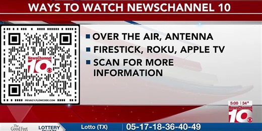 KFDA NewsChannel 10 coming off YouTube TV amid dispute between CBS, YouTube TV