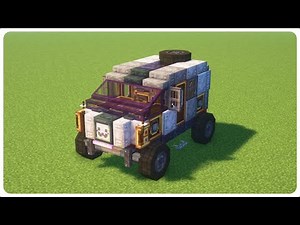 Minecraft Mini Van | Create & Trackwork Mods