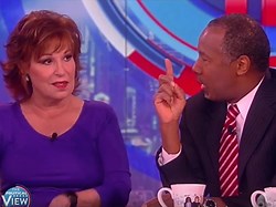 Ben Carson Grilled On "The View": Whoopi Goldberg Asks Why He Aligns Himself With "Racist" Trump