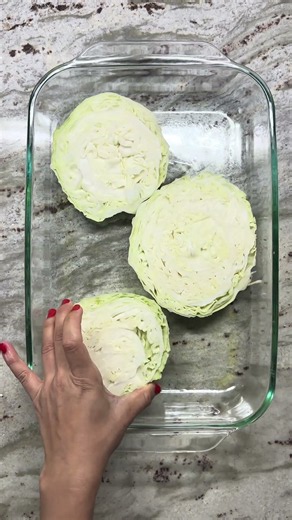 Cabbage steaks #recipe
