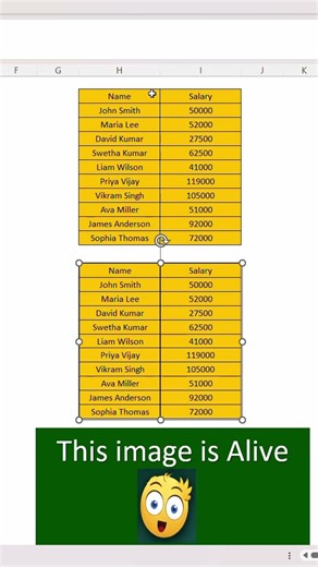 Excel Camera Tool � Live Screenshot Magic! #Shorts