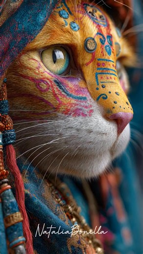 New song and more (no real) Fantasy Cat characters ❤️ #foryoupageシ #foryouシ #midjourney #fashion #cats #midj #AI #originalartwork #aesthetic #originalsong | Natalia Bonilla Vigo