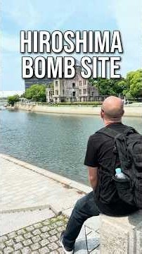 Visiting the Hiroshima Peace Memorial & Atomic Bomb Dome 🇯🇵 #shorts #japan #travel
