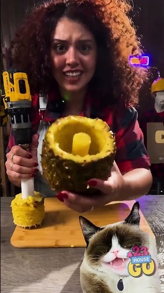 Pineapple and Watermelon Wonders: Fun Kitchen Hacks! 🍍🍉