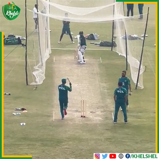 Former captain Babar Azam training in the nets 😍 VC: Hamza #AUSvPAK | #Cricket | #Pakistan | #BabarAzam𓃵 | #Rawalpindi | #AustraliaTour | Khel Shel