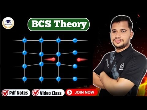 BCS Theory of Superconductivity | Solid State Physics | in Hindi for B.Sc.