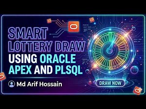 Automated Lottery Draw System in Oracle APEX | PL/SQL Tutorial