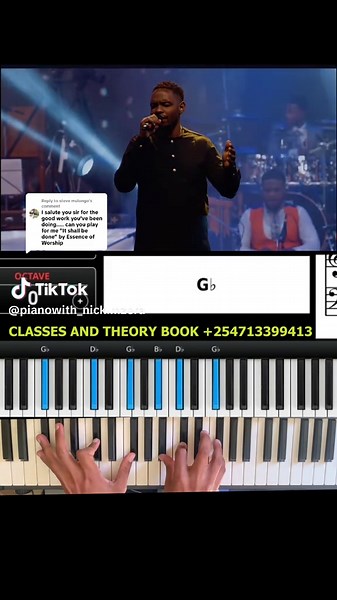 Replying to @steve mulongo It shall be done … Essence of worship piano tutorial #pianolessonsonline #knowpiano_with_nickmzera #amen #itshallbedone #essenceofworship #tanzaniagospelmusic🇹🇿🇹🇿