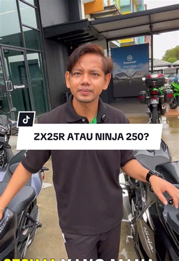 Mana yang lebih bagus untuk dimiliki🤔 #kawasaki #kawasakininja #zx25r #ninja250 #motorcycle