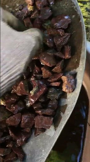 How To Remove Debris From A Rock Hardscape and Why I Dislike Rocks As Mulch! #shorts