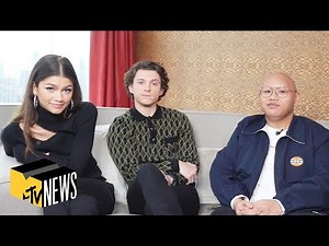 Zendaya, Tom Holland & Jacob Batalon on 'Spider-Man: No Way Home' & More | MTV News