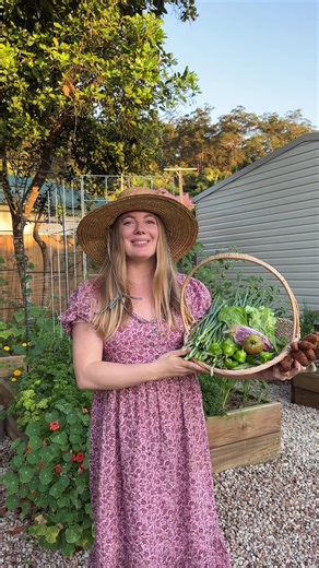 Spring Garden Harvest in Australia