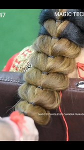 3.4M views · 16K reactions | Latest hairstyle #hairtips #tips #tricksofthetrade #hair #hairstyleideas #hairstyles #curls #hairsalon #hairstyletutorial #hairdresser #damagedhair #healthyhair #healthyhairtips #haircare #haircaretips | Magic Techniques by chandra prakash patel | Facebook