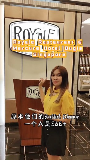 10K views · 760 reactions | 竟然能用半价在Royale Restaurant @Mercure...