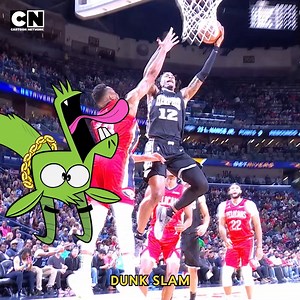 Titans, Slam Dunk! 🏀 💥 🦸 Get ready for ROUND 2 of the Cartoon Network Special Edition: NBA All-Star Slam Dunk Contest - premiering Feb 19th at 5pm on Cartoon Network! | Teen Titans GO!