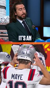 “It’s an all-time bad playoff run for an MVP candidate.” @getnickwright says the Super Bow lightly changed his view of Drake Maye | First Things First on FS1