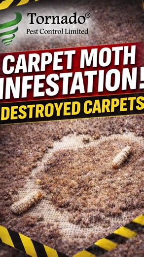 Carpet moth infestations can completely destroy carpets before most people even realise they have a problem. Unfortunately DIY treatments often make the infestation worse. Store bought treatments rarely reach deep into the carpet fibres where the larvae live and feed, allowing the infestation to continue spreading throughout the property. In this case the damage affected all rooms on both floors leaving the carpets beyond repair. Early professional intervention is the only way to fully eliminate