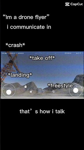 Fpv drone meme - freestyle - I’m a drone flyer - crash - take off - landing - freestyle - simulator