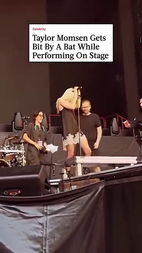 Taylor Momsen is now undergoing two weeks of rabies shots after being bit by a bat on stage while opening for AC/DC in Spain. Xoxo, Batgirl… (📹 @taylormomsen) | Bustle