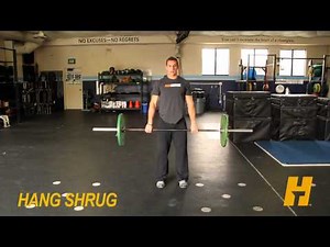 Hang Clean Shrug - Short Demo