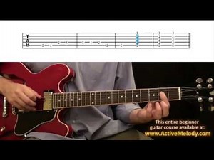 Part 1.7 - Beginner Guitar Course: How To Read Guitar Tablature (Tab)