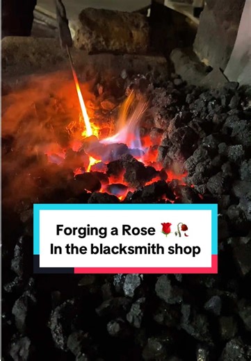 Crafting a Beautiful Valentine’s Day Rose in Blacksmithing