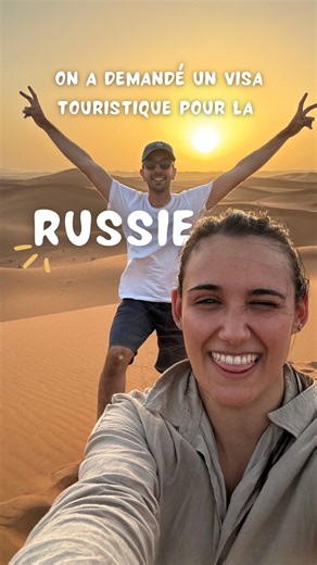 Sarah | Voyage ◇ Couple ◇ Budget 🌏 | Dans 9 jours, on part faire France → Australie sans avion, et aujourd’hui je t’explique comment demander un visa russe, selon ton... | Instagram