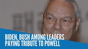 2.6K views · 27 reactions | Tributes poured in Monday for former Secretary of State and top military general Colin Powell, noted as a 'patriot of unmatched honor and dignity' by President Joe Biden, a trailblazer by Vice President Kamala Harris and 'favorite' of many presidents who sought his counsel, said former President George W. Bush. | INQUIRER.net | Facebook