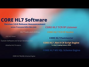 CORE HL7 Version 3 Products Release