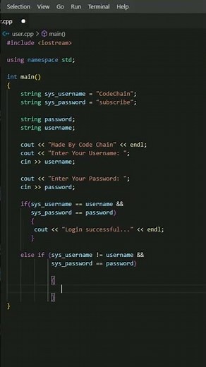 How to Make a User Login Program with C++ | SOFTWARE