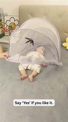 🔥Portable Pop-Up Baby Mosquito Net Tent 🦟👶 | Travel Essential for Newborns #3368 ‪@sovorsgadget‬
