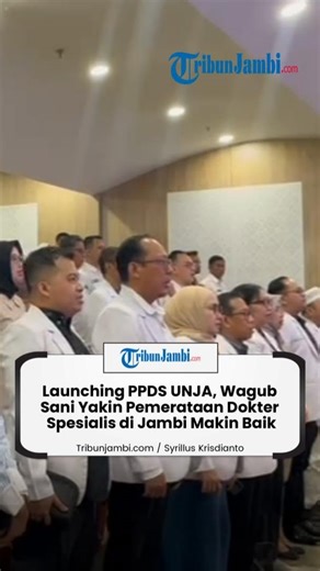 Tribun Jambi | Berita Terkini Jambi on Instagram: "Wakil Gubernur Jambi, Abdullah Sani, menyebut pembangunan kesehatan tidak bisa dilepaskan dari bidang pendidikan. Sebab, kebijakan bidang pendidikan yang bermutu, berkualitas, dan merata dapat meningkatkan kualitas hidup masyarakat. Sehingga, kolaborasi lintas sektor, pemanfaatan teknologi kesehatan, serta peningkatan kesadaran di tatanan masyarakat menjadi tujuan pembangunan Pemprov Jambi. Hal itu disampaikannya pada acara Launching Program Has