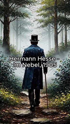 In the Fog | Hermann Hesse - A Visual Poem